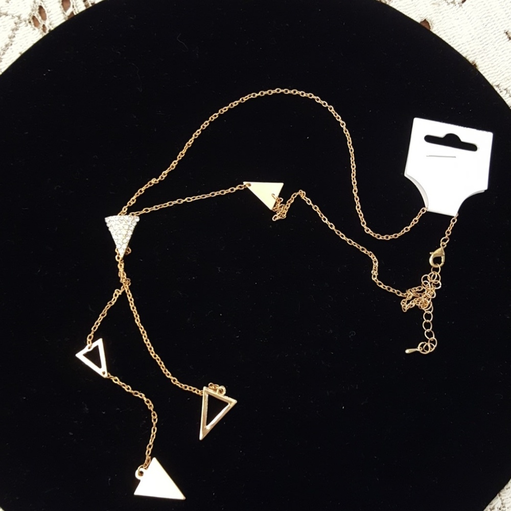 Arrows in goldtone and crystal
